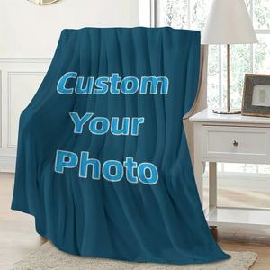 ผ้าห่มนิตติ้งหนานุ่มพิเศษสำหรับฤดูหนาว พิมพ์ลายตามสั่ง ผลิตจากโพลีเอสเตอร์ 100% นุ่ม อุ่น สบาย ขนฟู ซักเครื่องได้ - Product Image 2