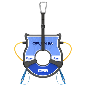 Réflectomètre optique à <span class=keywords><strong>domaine</strong></span> temporel Orientek TFLC-2 (OTDR) avec boîte de lancement de fibre et étui de rangement pour adaptateurs SC UPC APC et anneaux de fibre - Product Image 2