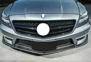 3pcs <span class=keywords><strong>cls63s</strong></span> lèvre avant en fibre de carbone pour mercedes benz cls w218 lèvre avant amg mercedes-benz - Product Image 4