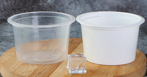 Bols de service/catering en plastique jetables en gros, petit format avec couvercle - Product Image 2