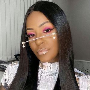 แว่นตาแฟชั่นหรูหราทรงโลหะประดับเพชรสำหรับผู้หญิง รุ่นใหม่ล่าสุดปี 2020 - Product Image 2