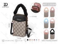 Borsa a Tracolla per Telefono con Doppia Cerniera per Donne, Portafoglio in PU Multifunzione - Product Image 1