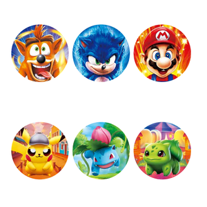 2025 Offre Spéciale Sport Star 500 Designs R 3D Motion Button Badge Prix quantité minimale de commande bas Japon Anime Bouton Pins - Product Image 4