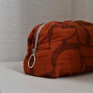 Custom Eco-friendly Canvas Fashion Lightweight Cosmetic Pouches Ladies <b>Storage</b> for Bag Travel Large Zipper Makeup Bags - Product Image 6