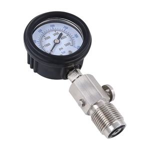 Dive Zylinder <span class=keywords><strong>Tank</strong></span> Inhalt Analysator Druck Überprüfen Gauge 300 Bar Din - Product Image 6