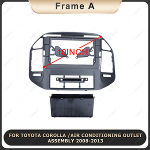 Cadre radio <span class=keywords><strong>double</strong></span> DIN pour <span class=keywords><strong>Mitsubishi</strong></span> Pajero V73 V60 V68 2004-2011, amplificateur GPS, lecteur CD pour DVD, autoradio Carplay, panneau stéréo, grand écran Android - Product Image 2