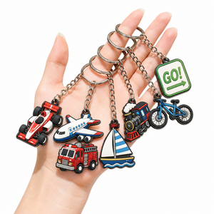 <b>Top</b> Quality Custom <b>PVC</b> Rubber Key Chains with Quick Link for Charity Fundraising Events - Product Image 5