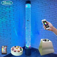 Jouets sensoriels interactifs, thérapie, tube à bulles changeant de couleur, équipement de salle sensorielle apaisante pour les enfants autistes
