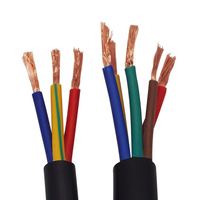 Cable Súper Flexible H05VV-F RVV de 3 Hilos, Conductor de Cobre Libre de Oxígeno, Aislamiento y Revestimiento de PVC, 3x1.5mm/2.5mm, Clasificación IP68
