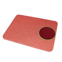Oem personnalisé Surface dure en tissu PU Accessoires pour ordinateur portable Grande souris Ordinateur de bureau Tapis de souris en cuir