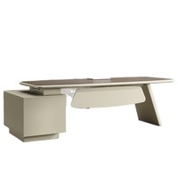 Table de bureau moderne pour cadres, bureau de direction haut de gamme pour salle de direction
