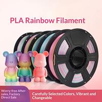 3D-printen Verbruiksartikelen PLA Matte Rainbow Crystal Geschikt voor Taozhu 3D-printer Universeel 175 mm Gebruik door particulieren en boerderijen