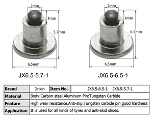 Tacos antideslizantes de nieve para zapatos, botas - Product Image 6