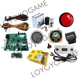 Máquina de Juegos Arcade Operada con Monedas para Niños, 6 en 1, Little Bobby Xiao Bobi, Juego de Vaquero, Placa Base, Kit de Máquina de Juegos Arcade para Niños - Product Image 4