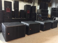 SYSTÈME DE SON AUDIO T.I PRO SYSTÈME DE SOUS-BASSES SIMPLE 18 POUCES PASSIF SOUS-BASSES