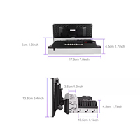 Estéreo Giratorio para Auto Android Podofo de 9 Pulgadas 1 Din 2+64GB CarPlay Android Auto GPS WiFi Venta al por Mayor