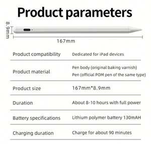 <span class=keywords><strong>Stylet</strong></span> intelligent à prix d'usine pour <span class=keywords><strong>Microsoft</strong></span> <span class=keywords><strong>Surface</strong></span> <span class=keywords><strong>Pro</strong></span> <span class=keywords><strong>8</strong></span> / 9 / Go, <span class=keywords><strong>stylet</strong></span> sensible à la pression 4096 niveaux - Product Image 2