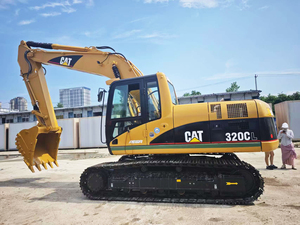 Excavatrices CAT 320C d'occasion les plus vendues, fabriquées au Japon, 20 tonnes, engins sur chenilles usagés à vendre - Product Image 4