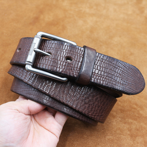 <span class=keywords><strong>Ceinture</strong></span> en <span class=keywords><strong>cuir</strong></span> véritable pour hommes de la marque Crackle, avec boucle à ardillon, <span class=keywords><strong>ceinture</strong></span> de luxe pour hommes, <span class=keywords><strong>ceinture</strong></span> en <span class=keywords><strong>cuir</strong></span> indispensable pour les affaires - Product Image 2