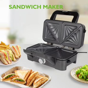 WL8300 1200W 2 tranches Attractive Kitchen <span class=keywords><strong>Pro</strong></span> Deep Fill Sandwich Maker Grille-pain 1200w Sandwich Maker 3 En 1 - Product Image 5