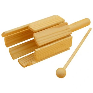 En gros Instruments de percussion Orff : Tube rythmique en bois à 8 notes, Jouet bloc sonore multi-sons en bois pour enfants, Matériel pédagogique - Product Image 1