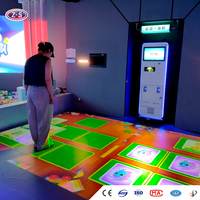 Appareil interactif numérique tout-en-un, projecteur mobile, projection portable pour une expérience de magasin éphémère
