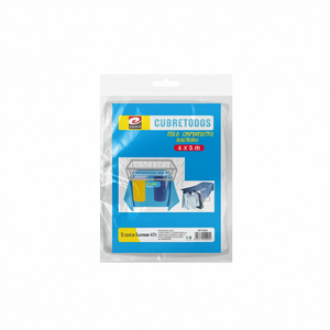 Copertura Antipolvere Erpsl 4x5m in Polietilene Spesso per Protezione Mobili - Product Image 1