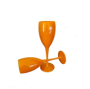 Lunettes à vin rose en plastique, pour les fêtes, verre à <span class=keywords><strong>Champagne</strong></span>, en plastique - Product Image 1
