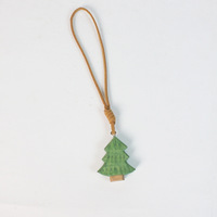 Pendentif sculpté en bois massif, motif étoile et lune, pour voiture, cadeau créatif fait main, personnalisable, pour le marché international