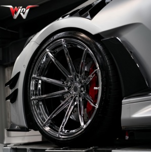<span class=keywords><strong>Jantes</strong></span> forgées concaves à 10 branches de 17, 18 et 19 pouces, finition chromée, supporte la gravure laser du <span class=keywords><strong>logo</strong></span> pour BMW G20 G22 G30 G80 M3 G82 M4 - Product Image 1