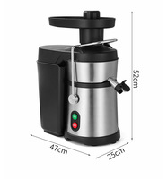 Professionele sapcentrifuge met 3 inch super-invoeropening voor hele fruit en groenten, 700 Watt