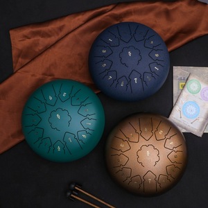 Clear Sound 10/12/14 Inch Steel Tongue <b>Drum</b> Healing Instrument for Sound Therapy for Relaxation - Product Image 3
