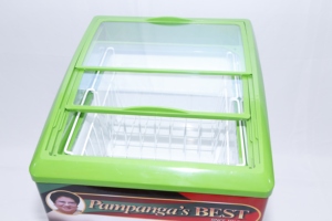 Congelador Vertical con Puerta Corredera de Vidrio de 150L, Congelador para Exhibición de Helados en Supermercados - Product Image 6
