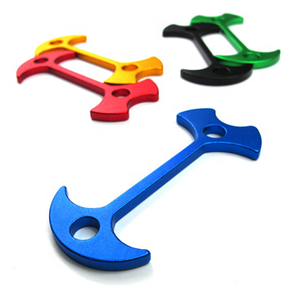 Piso de campamento viento cuerda Tent Peg camino cubierta cadenas de ancla con hueso de <span class=keywords><strong>las</strong></span> uñas - Product Image 1