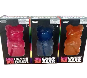 NeeDoh <b>Gummy</b> <b>Bear</b> Squishy Toy Soft Slow Rising Sensory Fidget Toy for Anxiety Relief Non-Toxic Squeeze Toy for Kids Adults - Product Image 2