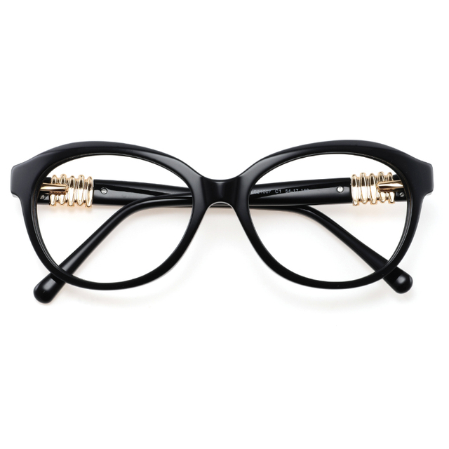 Unisex Glass Frame Acetate Squared Blue Light Blocking Spring Hinge Youth Animal Pattern Eyeglasses Frames Male Female