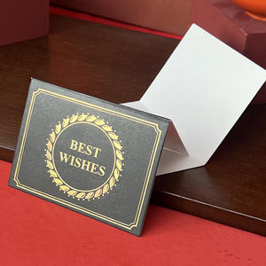 Tarjetas de <span class=keywords><strong>cumpleaños</strong></span> de estampado en caliente simples europeas para tarjetas de mensaje de regalo de fiesta de <span class=keywords><strong>cumpleaños</strong></span> para niños y adultos - Product Image 5