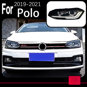 Accesorios de Estilo para Auto, Faros Delanteros para Polo <span class=keywords><strong>Virtus</strong></span> 2019-2022, Repuesto de Luces Diurnas DRL, Proyector de Faros, Estilo Modernizado - Product Image 3