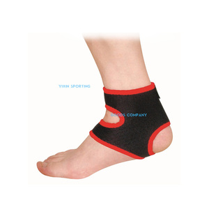 Réglable orthèse de cheville en néoprène garde de <span class=keywords><strong>pied</strong></span> coussin protecteur pour le basket-ball cheville entorse - Product Image 3