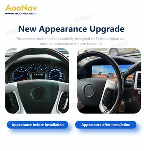 Affichage numérique du compteur de vitesse LCD AOONAV pour voiture, 15 pouces, pour Cadillac Escalade 2007-2014, tableau de bord - Product Image 3