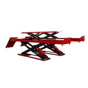 Высококачественный Ультратонкий 5T гидравлический автомобильный подъемник большой ножничный автомобильный подъемник с возможностью выравнивания колес Заводская прямая Автомобильная Таль - Product Image 2