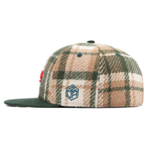 Casquette de sport ajustée à 6 panneaux en mélange de laine personnalisée TCAP Chine - Product Image 4