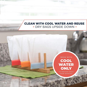 Peva Food Storage Bag Pevafoodfood Peva Bag Waterproof Leakproof Zip Recyclable PEVA Food Storage Sandwich Bag