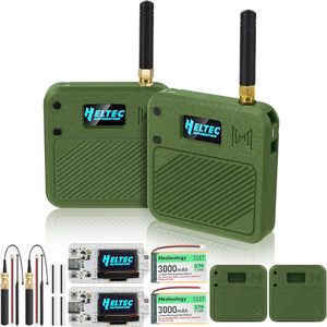 บอร์ดพัฒนา ESP32 LoRa V3 จำนวน <span class=keywords><strong>2</strong></span> ชิ้น พร้อมเสาอากาศ 863-928MHz แบตเตอรี่ 3000mAh กล่อง Meshtastic ชิป ESP32-S3 CP2102 WiFi/ จอแสดงผล OLED - Product Image 1