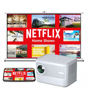 โปรเจคเตอร์โฮมเธียเตอร์720P HD LCD LED ขนาดพกพา - Product Image 3