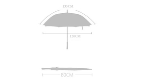 <span class=keywords><strong>Parapluie</strong></span> à long manche EVA bon marché de 27 "Modèle de <span class=keywords><strong>parapluie</strong></span> de golf pour hommes de publicité commerciale surdimensionnée - Product Image 6