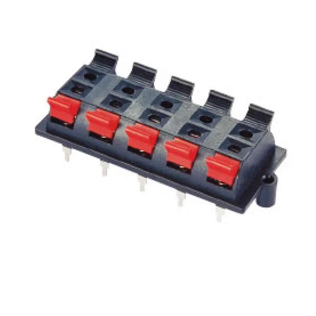 WP Push Terminal Series External Wire Seat with 10-Bit Push Type Terminal Socket Clamp and External Wire Seat