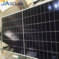 Modules photovoltaïques bifaciaux à double vitrage de type N JA Solar, silicium monocristallin, 620W, panneaux solaires pour centrale électrique