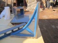 Presisi tinggi besi cor 500x40mm Bridge-Style meratakan tepi lurus alat pengukuran & pengukur baru