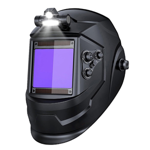 True Color Welding Helmet with <b>Light</b> Solar Auto Dimming Welder Mask 1/1/2 Top Optical Clarity 100*93MM Large <b>Window</b> - Product Image 1